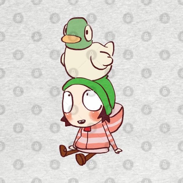 sarah and duck #2 / children's cartoon by mudwizard